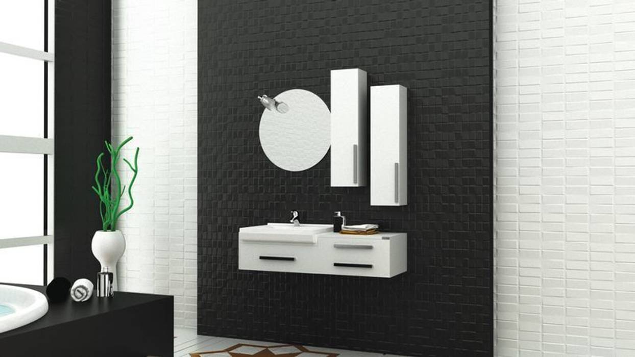 LUCIDO - MAESTA BATHROOMS homify Modern Banyo Raflar