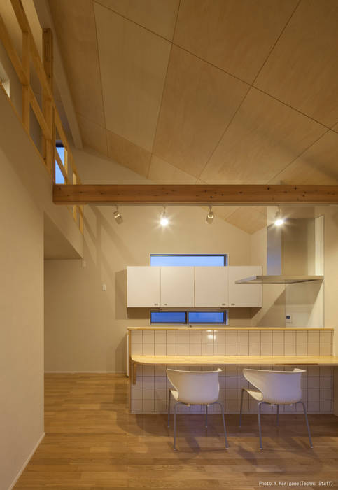 TOHKOU HOUSE, 松岡健治一級建築士事務所 松岡健治一級建築士事務所 Minimalist dining room