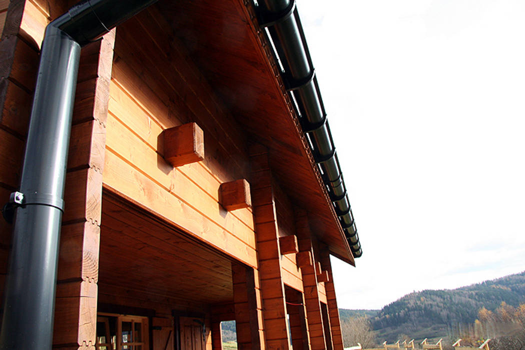 chalet modello lori 19 , CasediLegnoSr CasediLegnoSr Rustic style houses Accessories & decoration