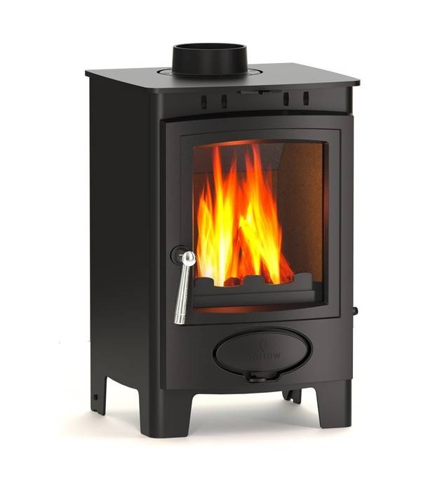 Aarrow Ecoburn Plus 5 Wood Burning / Multi Fuel Stove Direct Stoves Modern living room Fireplaces & accessories