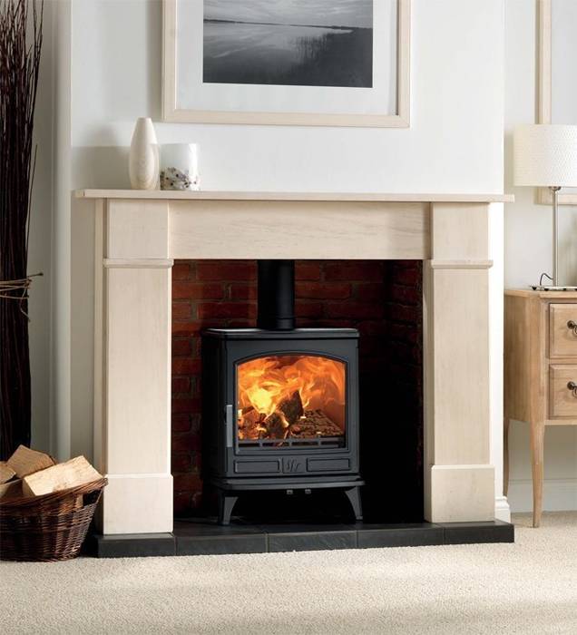 ACR Ashdale DEFRA Approved Multi Fuel Stove Direct Stoves Modern living room Fireplaces & accessories