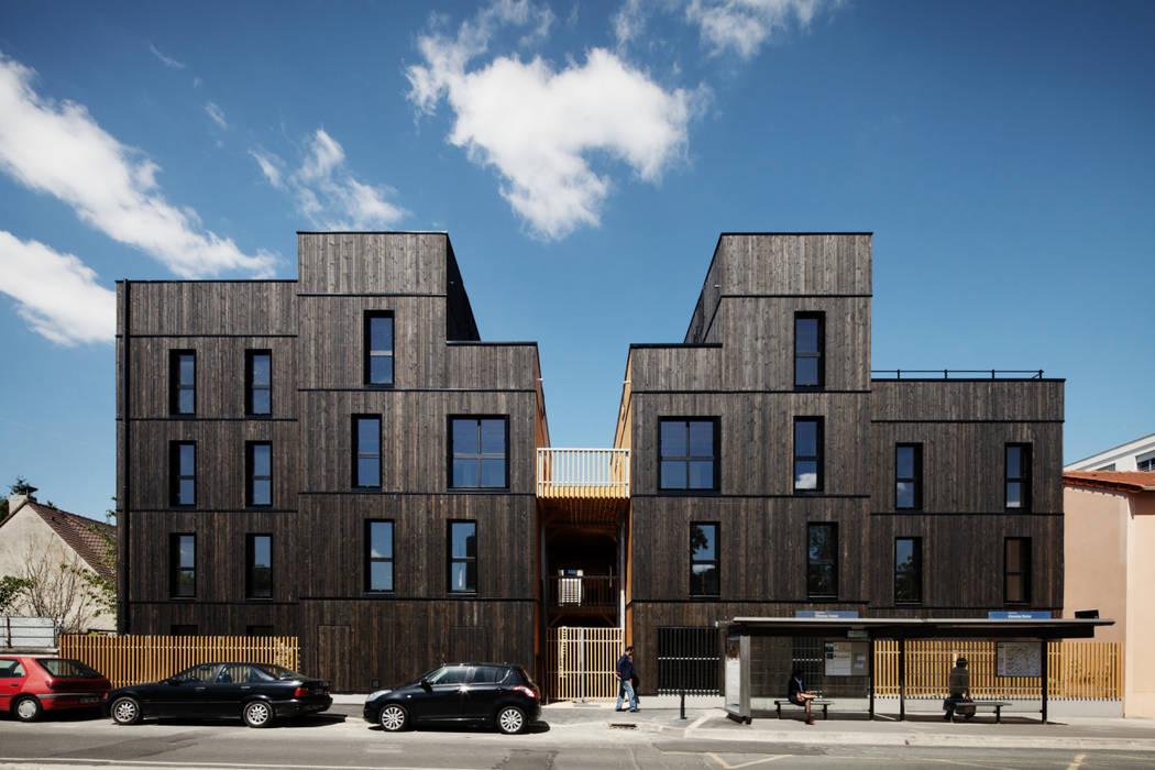 LA ARCHITECTURES 18 Logements rue Dolet LA Architectures Maisons modernes