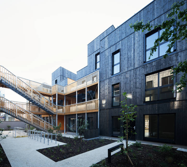 LA ARCHITECTURES 18 Logements rue Dolet LA Architectures Maisons modernes