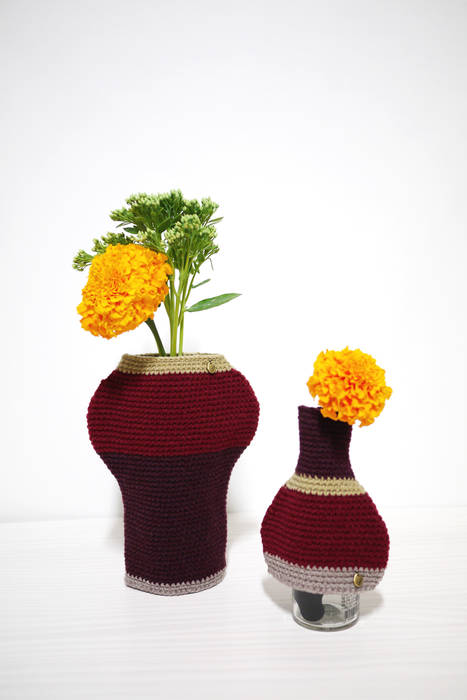 Knit China, ATELIER JUNNNE ATELIER JUNNNE Livings de estilo escandinavo Accesorios y decoración