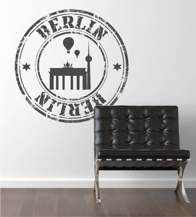 big city lights, www.wandtattoo-home.de www.wandtattoo-home.de Living room Accessories & decoration