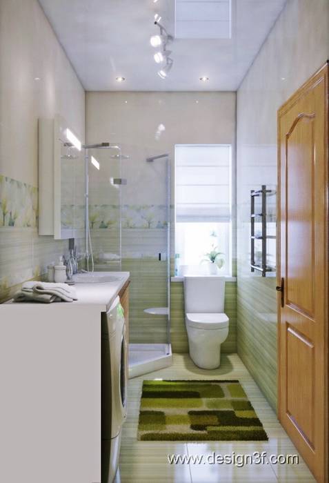 ванная студия Design3F Ванная комната в стиле модерн