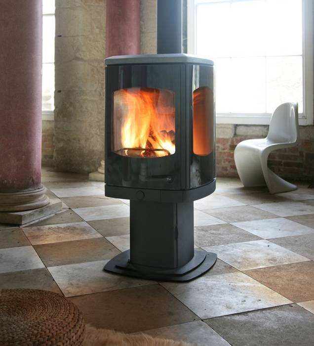 Charnwood Tor DEFRA Approved Wood Burning Multifuel Stove Direct Stoves Modern living room Fireplaces & accessories