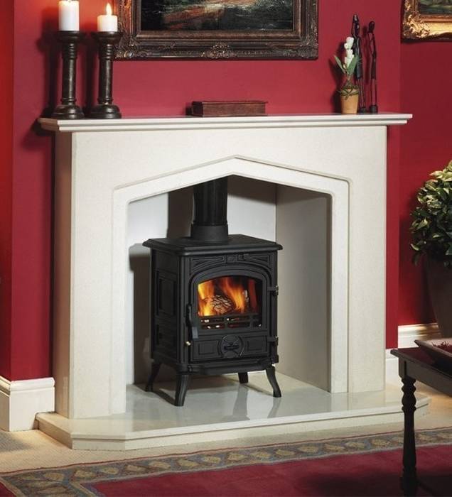 Franco Belge Belfort Wood Burning / Multi Fuel Stove Direct Stoves Country style living room Fireplaces & accessories