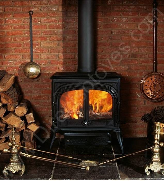 Franco Belge Ardennes Wood Burning Stove Direct Stoves Country style living room Fireplaces & accessories