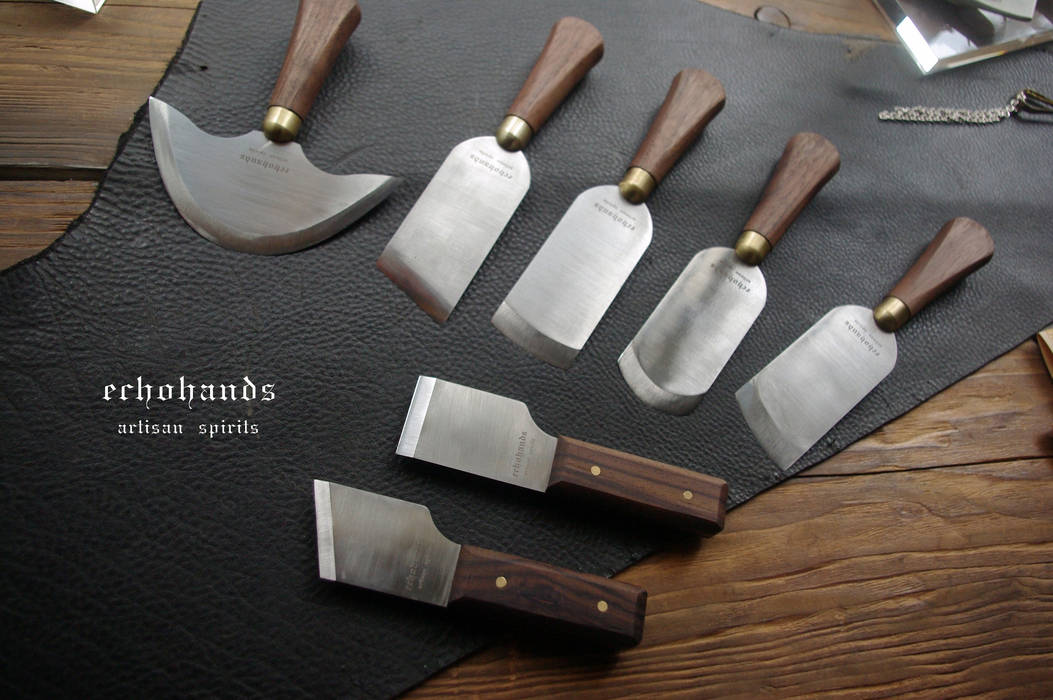 Paring knives & cutting knives for leather works 에코핸즈의 클래식 ,클래식 호미파이