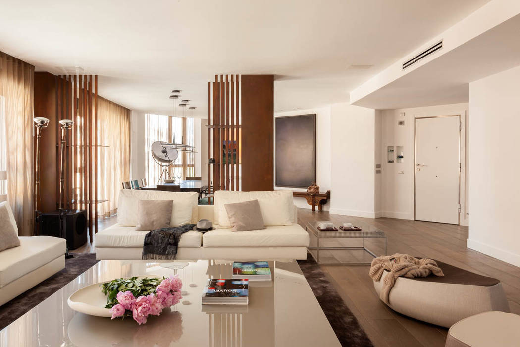 VIVIENDA EN AVD DE LOS ANDES, ESTER SANCHEZ LASTRA ESTER SANCHEZ LASTRA Modern living room