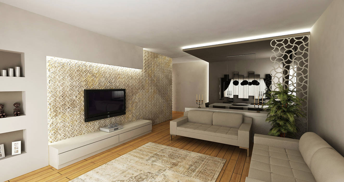 E.E. EVİ, Niyazi Özçakar İç Mimarlık Niyazi Özçakar İç Mimarlık Modern Oturma Odası