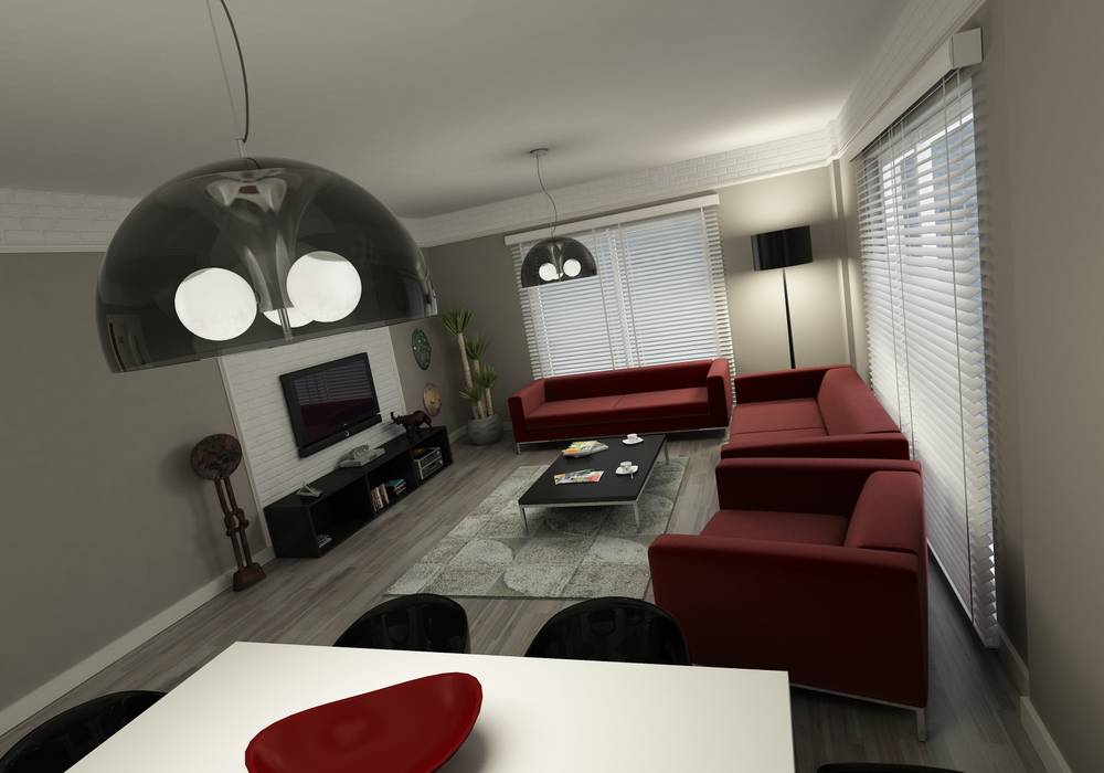 METROKENT BURSA, Niyazi Özçakar İç Mimarlık Niyazi Özçakar İç Mimarlık Living room