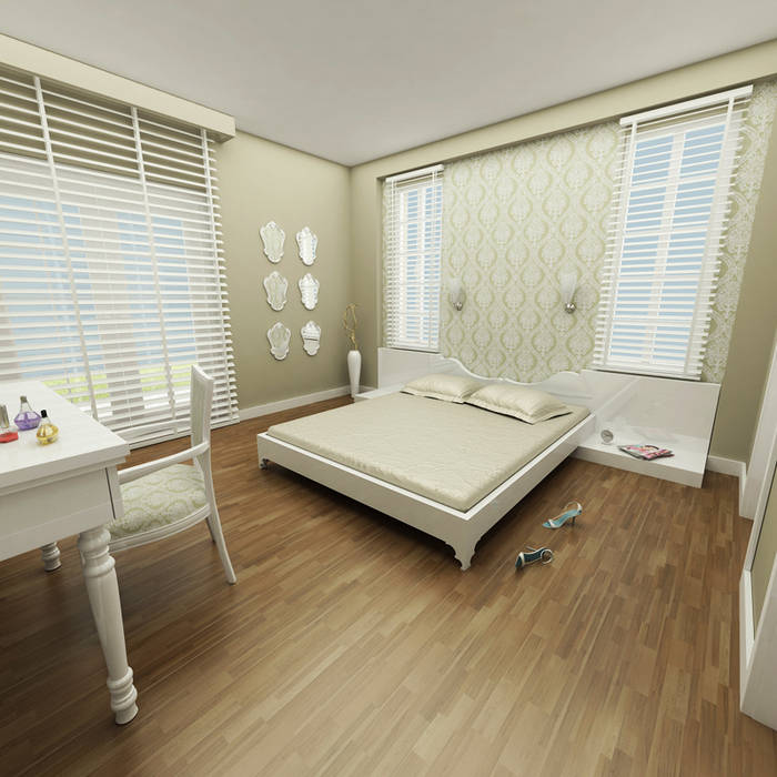 SANABEL KONAKLARI, Niyazi Özçakar İç Mimarlık Niyazi Özçakar İç Mimarlık Eclectic style bedroom