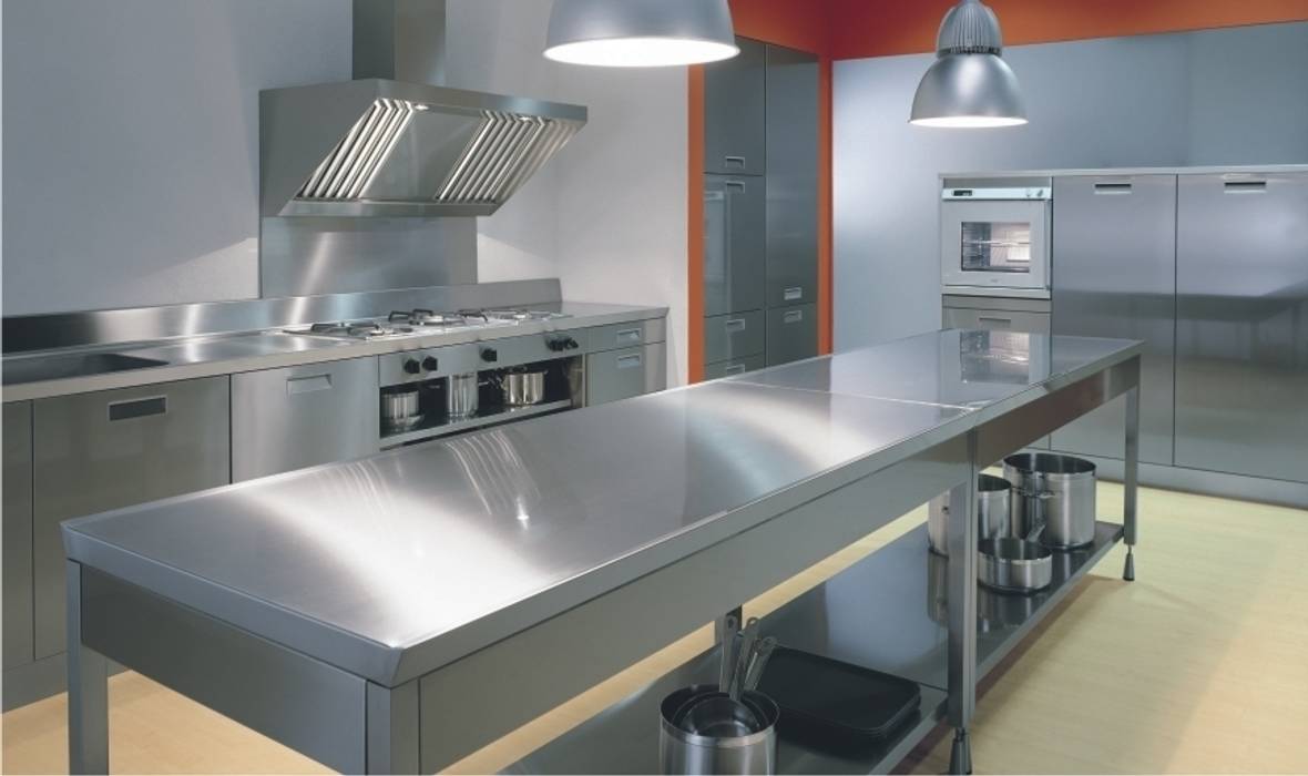 Kipro kitchen cucina professionale, bettini design bettini design Industrial style kitchen