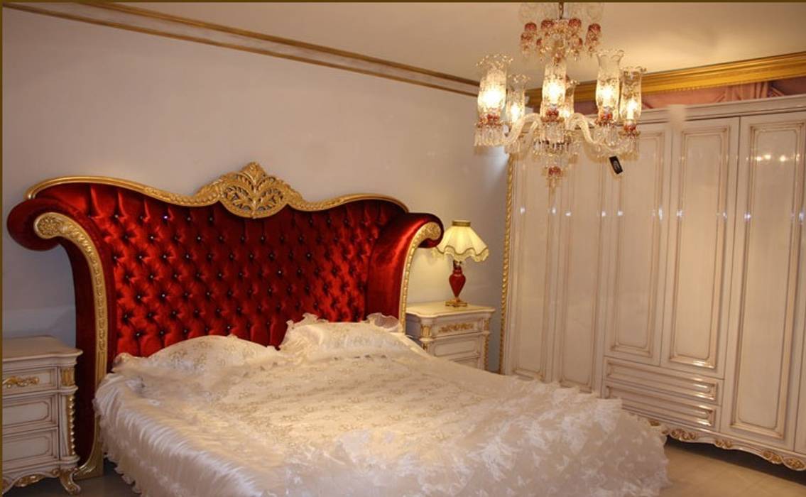 PRENSES KLASİK YATAK ODASI Asortie Mobilya Dekorasyon Aş. Klasik Yatak Odası