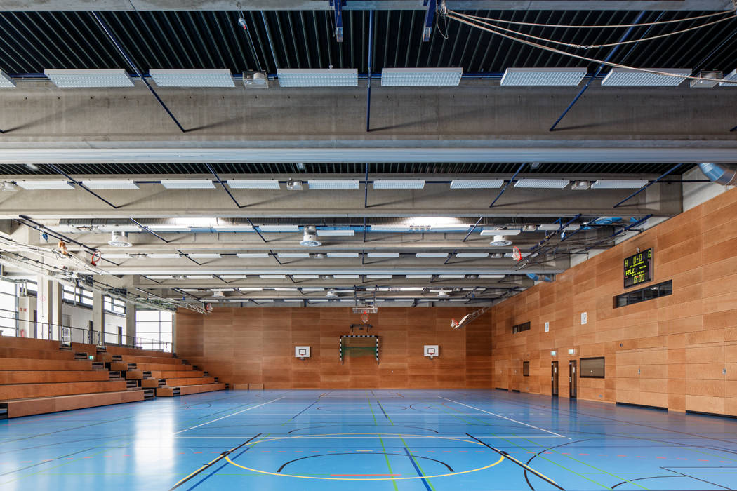 Modernisierung des Sporthallenkomplex in Köln-Finkenberg, AIB - Architektur - Ingenieurbüro Billstein - Köln AIB - Architektur - Ingenieurbüro Billstein - Köln Gewerbeflächen Stadien