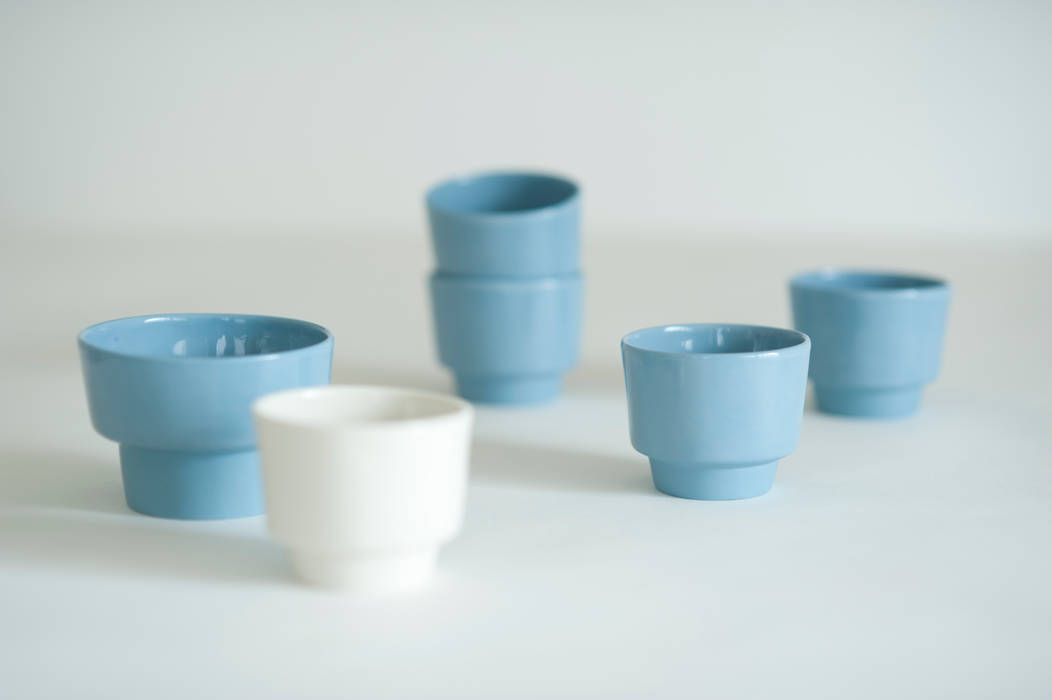 koffie kopjes Cups, Ontwerpstudio Inge Simonis Ontwerpstudio Inge Simonis Їдальня Посуд та посуд