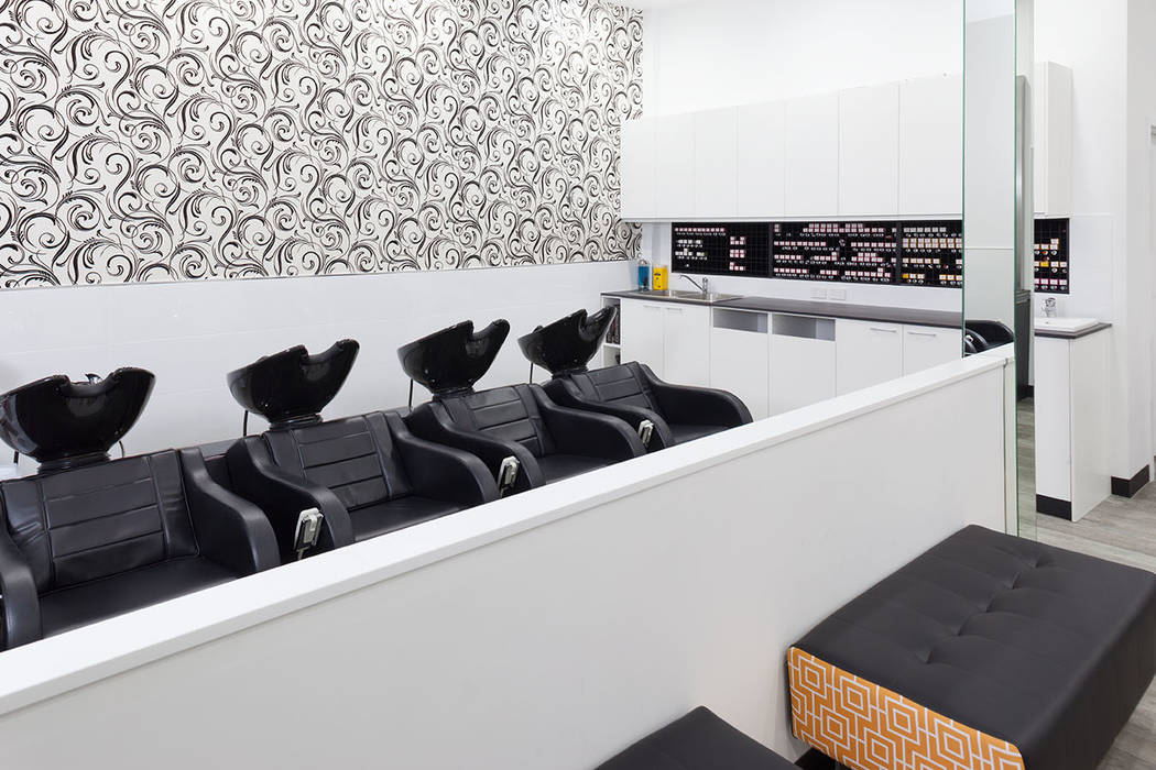 Salon Express 4 Hair Wash Basins Natasha Fowler Design Solutions Commercial spaces Shopping Centres