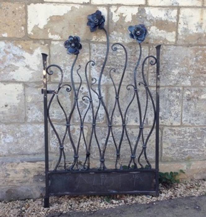 The Larkhall Anemome Gate by Ironart of Bath Ironart Ltd