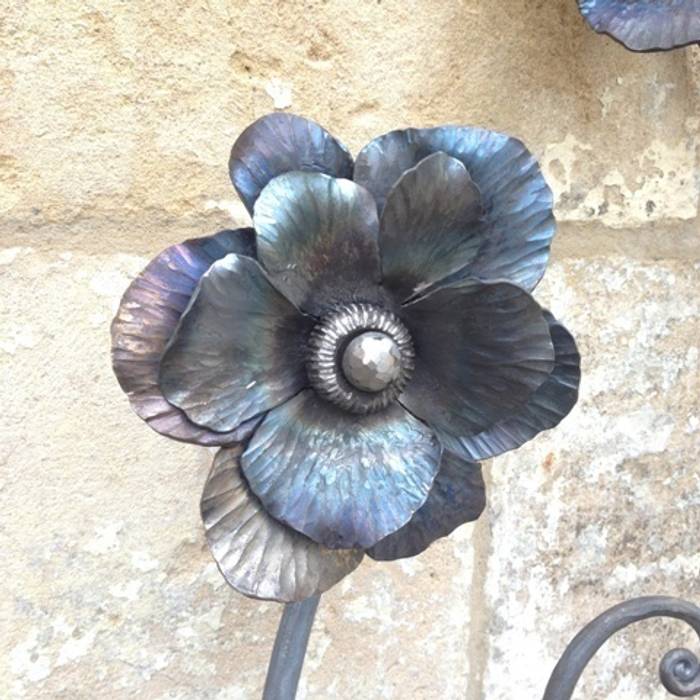 The Larkhall Anemome Gate by Ironart of Bath Ironart Ltd