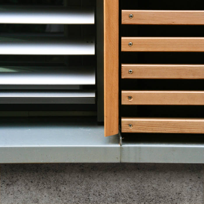 Detail Sockel Architekturbüro Sahle Moderne Häuser