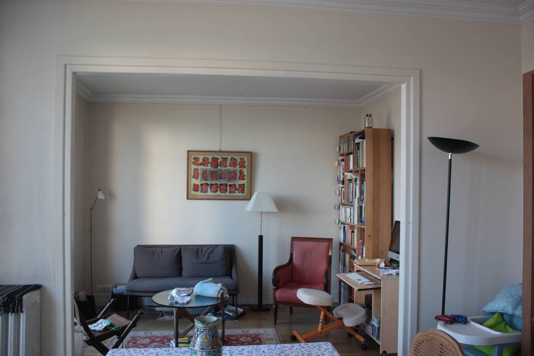 Appartement situé à Paris XVème (quartier Convention), Lignes & Nuances Lignes & Nuances