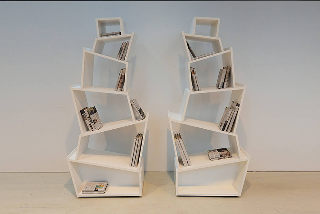 LIBRERIA BABYLON, Frigerio Paolo & C. Frigerio Paolo & C. Bureau moderne Armoires & étagères