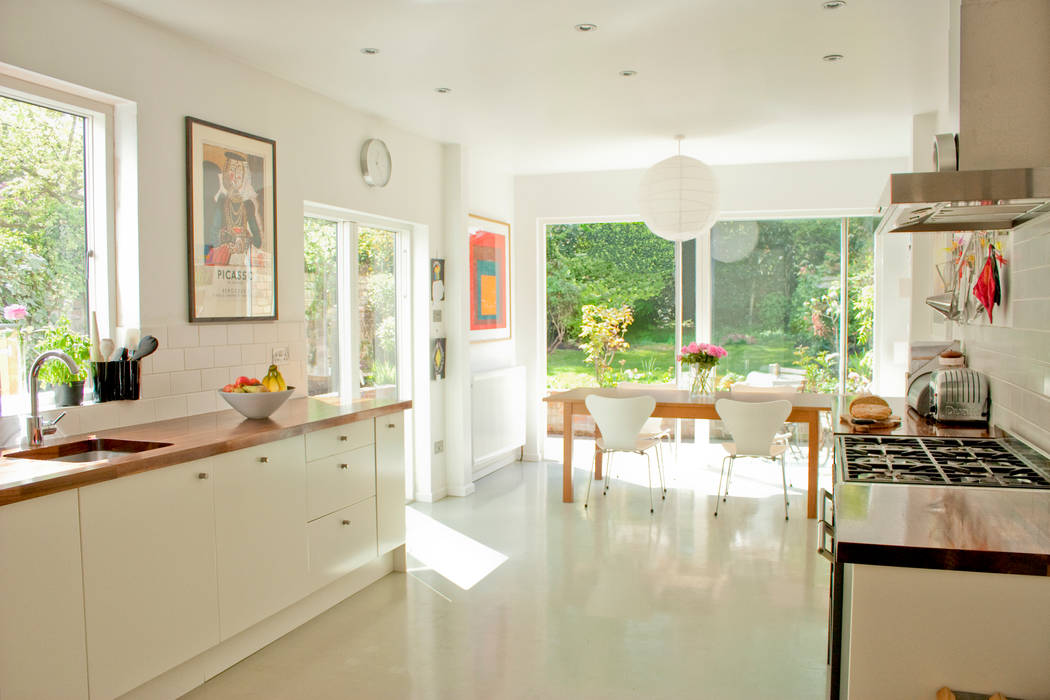 Kitchen / diner Dittrich Hudson Vasetti Architects Salle à manger moderne