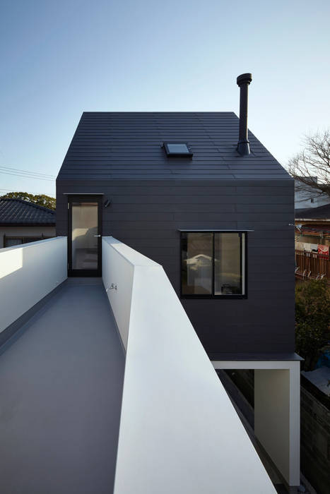 島本町の家, 松本建築事務所／MA2 ARCHITECTS 松本建築事務所／MA2 ARCHITECTS Modern houses