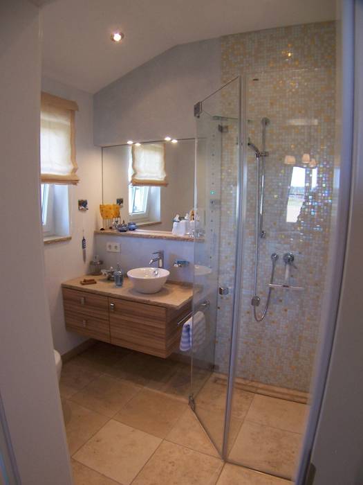 Bad Landhausstil 2 Badezimmer Im Landhausstil Von Pfriem Innenarchitektur Landhaus Homify
