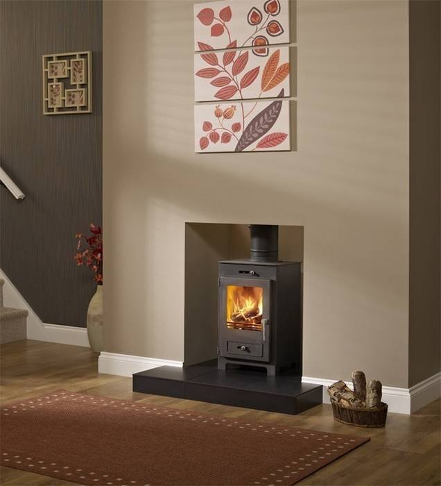 Hillandale Silverdale 5 DEFRA Approved Wood Burning Stove Direct Stoves Modern living room Fireplaces & accessories