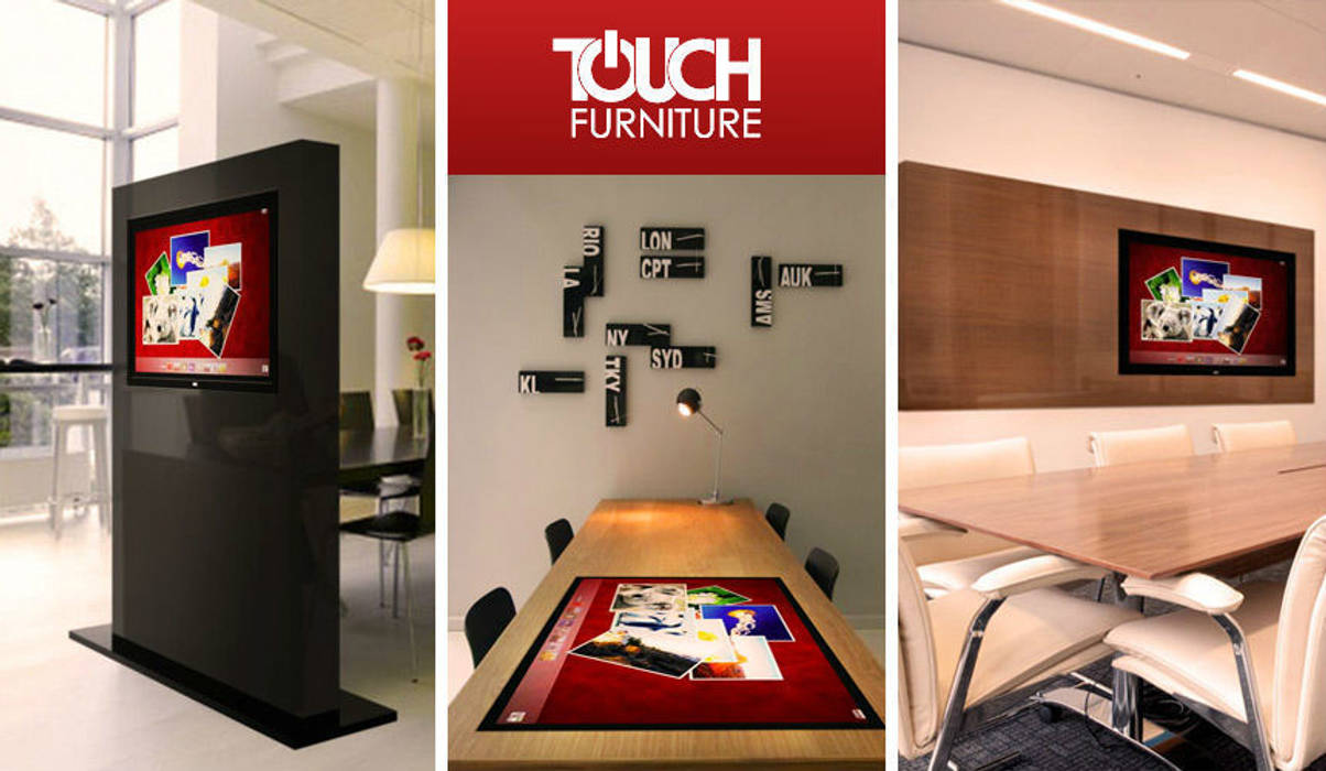 TOUCH Furniture 5 dakika Deneyim Tasarımı / Experience Design Modern Multimedya Odası Elektronik Ürünler