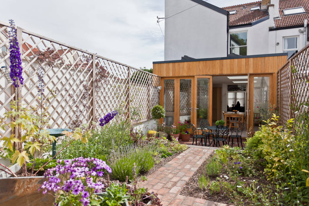 New dining room designed by DHV Architects Dittrich Hudson Vasetti Architects Modern garden