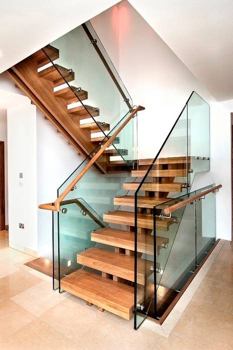 Double central spine staircase | homify