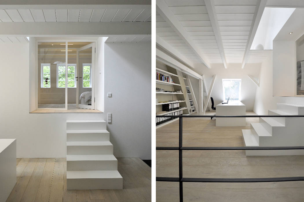 Umbau Und Sanierung Eines Fachhallenhauses Minimalistische Arbeitszimmer Von Bub Architekten Bda Minimalistisch Homify
