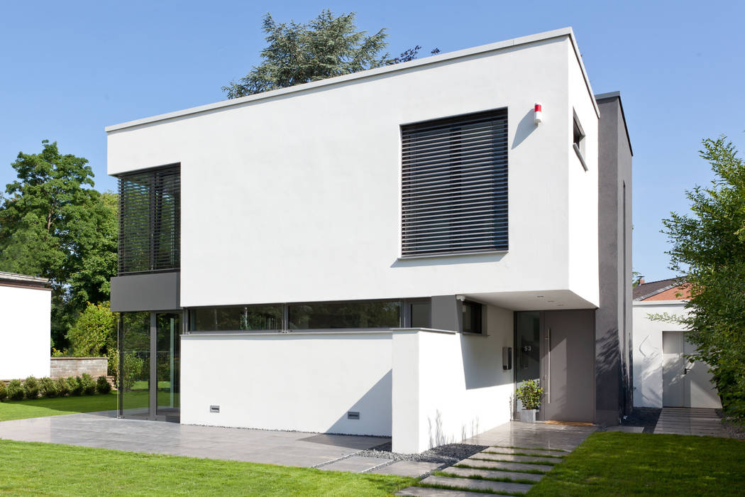 Uberdachter Eingang Moderne Hauser Von Beck Blum Beck Architekten Modern Homify