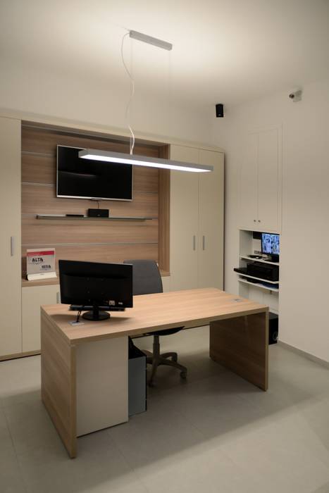 Onde sonore, ministudio architetti ministudio architetti Commercial spaces Offices & stores