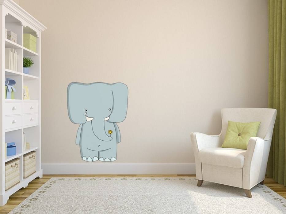 Elefante Shoptoshop.com Dormitorios infantiles de estilo moderno Accesorios y decoración