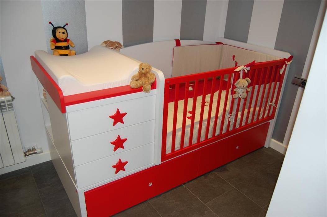 Dormitorios infantiles, Sebastián Bayona Bayeltecnics Design Sebastián Bayona Bayeltecnics Design Dormitorios infantiles de estilo minimalista
