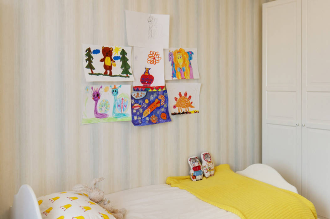 Яркая история, Порядок вещей - дизайн-бюро Порядок вещей - дизайн-бюро Dormitorios infantiles de estilo ecléctico