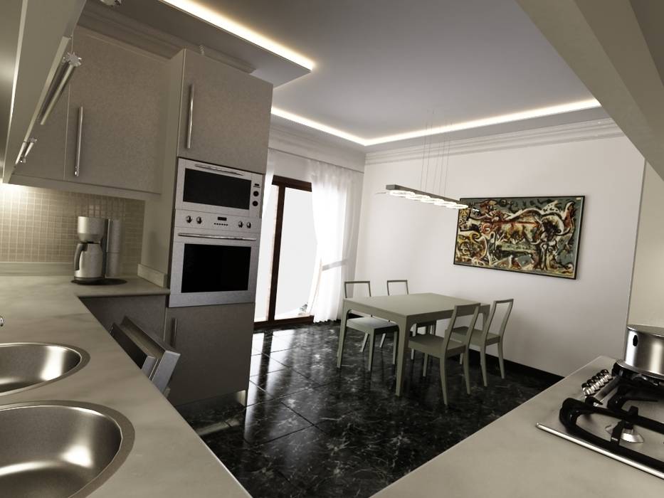 Sakura Evleri - Kitchen homify Modern Mutfak