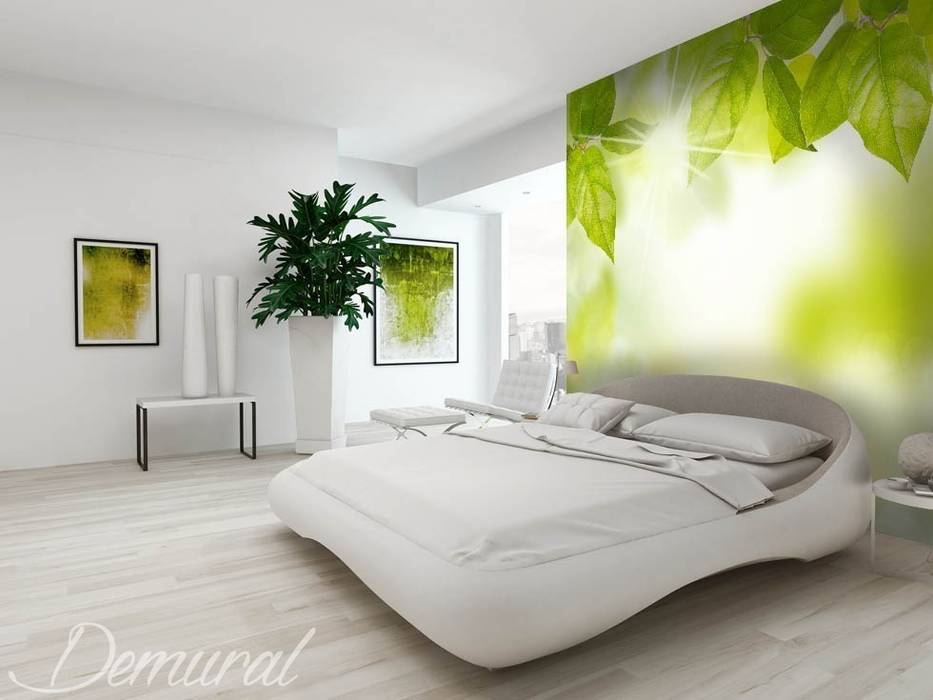 Green energy Demural Modern style bedroom Accessories & decoration