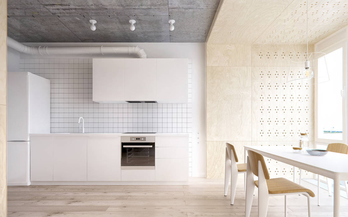 Интерьер IL, INT2architecture INT2architecture Minimalist kitchen