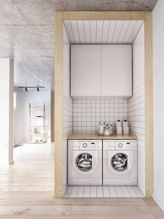 INT2architecture Minimalist kitchen