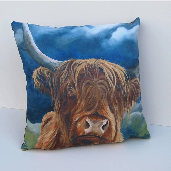 'Over the hills'-cushion Thuline, Studio-Gallery Modern living room Accessories & decoration
