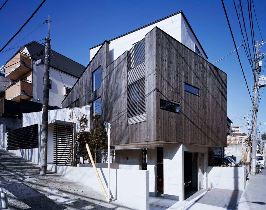 balena, 筒井紀博空間工房/KIHAKU tsutsui TOPOS studio 筒井紀博空間工房/KIHAKU tsutsui TOPOS studio オリジナルな 家