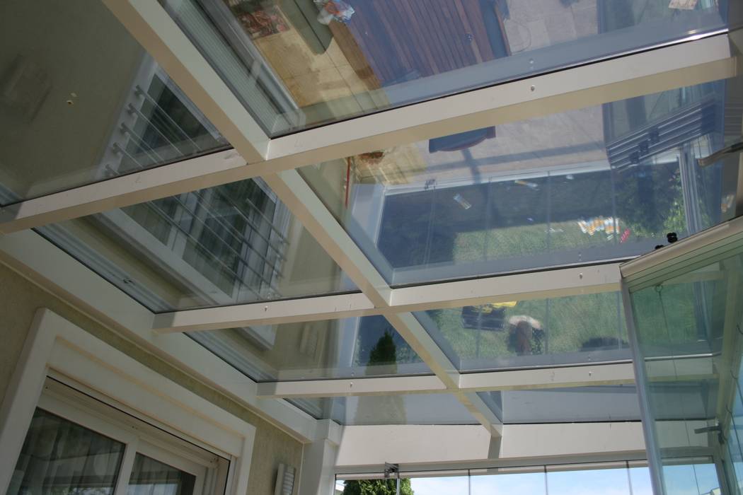 cam çatı Enda Yapı Modern Balkon, Veranda & Teras Aksesuarlar & Dekorasyon