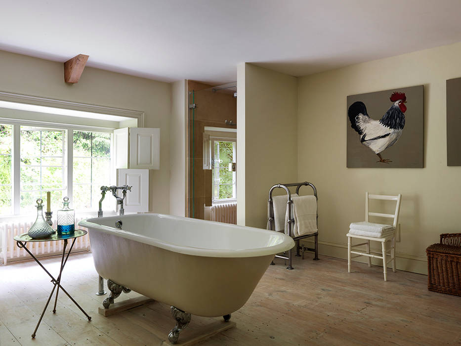 Country House, Gloucestershire, Justin Van Breda Justin Van Breda Country style bathroom