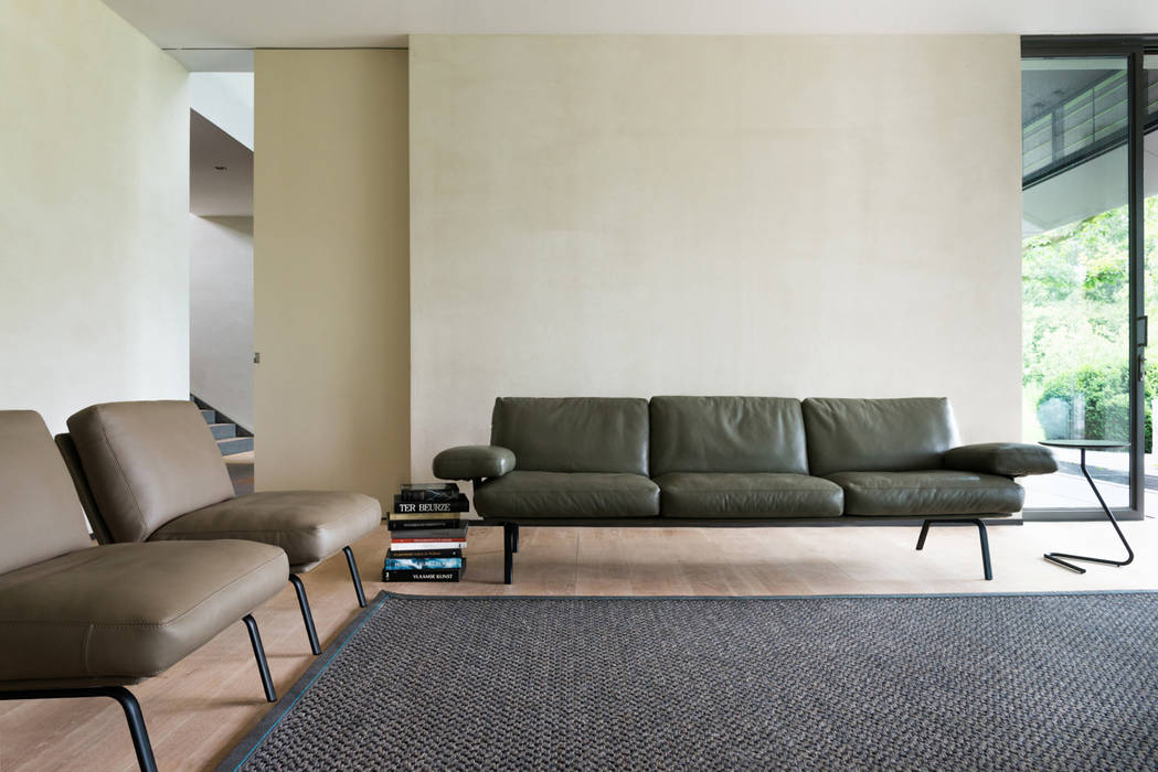 Durlet Newport by Alain Monnens, KwiK Designmöbel GmbH KwiK Designmöbel GmbH Moderne Wohnzimmer Couch,Möbel,Eigentum,Kompfort,Bodenbelag,Rechteck,Umhauen,Wohnzimmer,Innenarchitektur,Holz